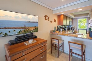 Fridge, oven, stovetop, dishwasher - New Luxury Listing: Where Sweeping Ocean and Coastal Views Meet Elevated Island Living (Lahaina)