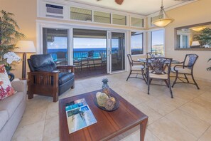 Living area - New Luxury Listing: Where Sweeping Ocean and Coastal Views Meet Elevated Island Living (Lahaina)