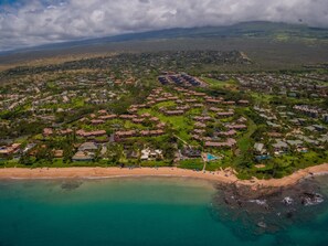 On the beach - Elevated Ocean Views | Walk to the Beach (Wailea)
