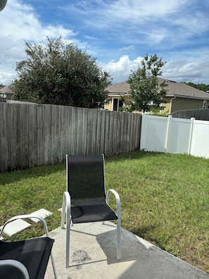 Àrea exterior de l'allotjament