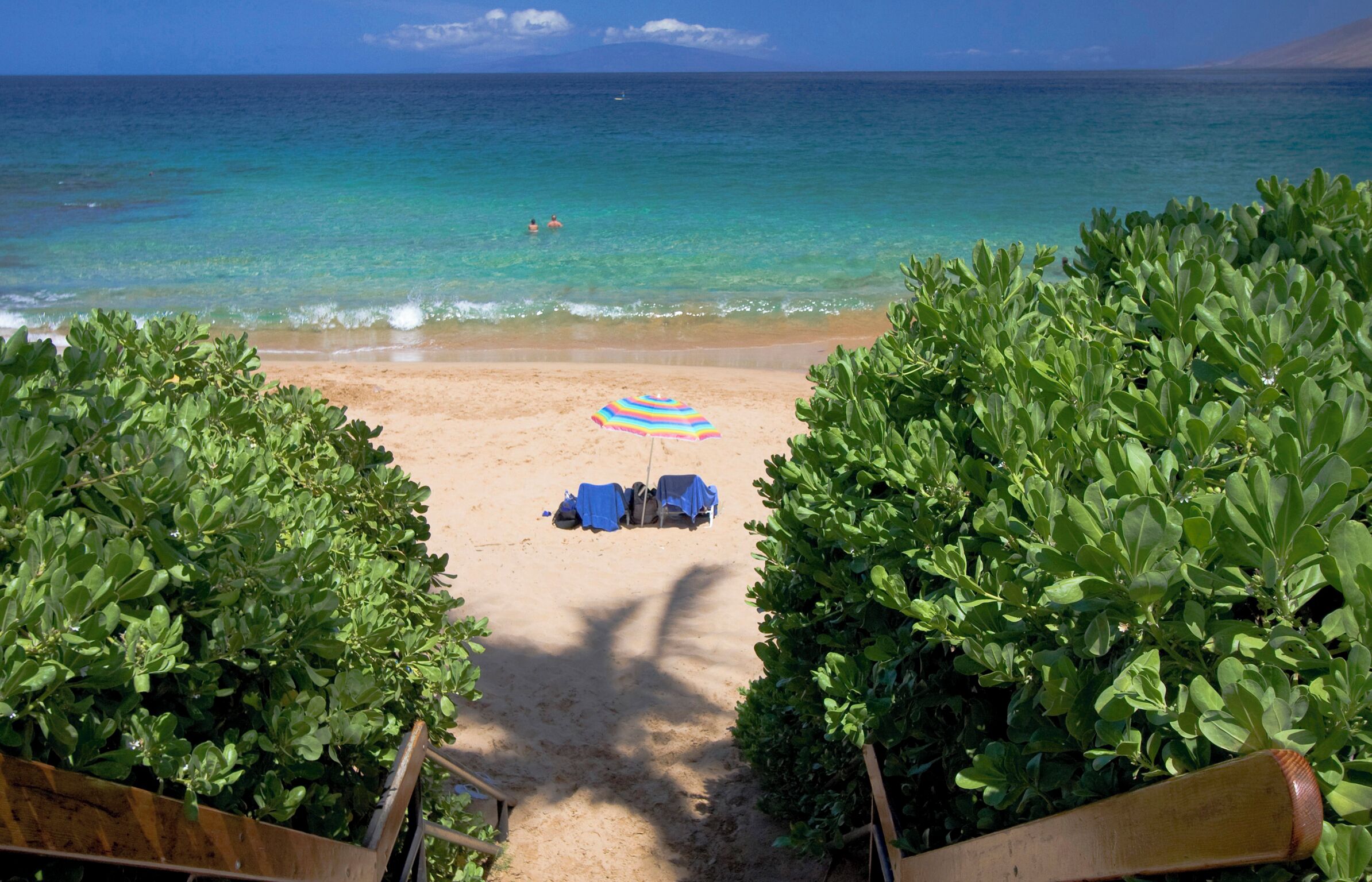 Sur la plage