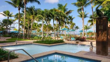 2 outdoor pools, cabanas (surcharge), pool umbrellas