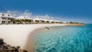 Chaises longues, serviettes de plage