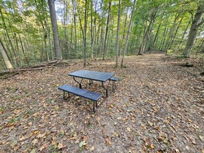 Outdoor dining - Hocking Hills Store Campsite #2 (Tent Site) (Washington Township)