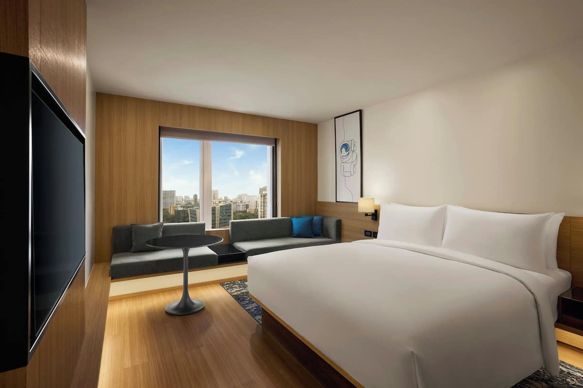 Phòng, 1 giường cỡ king và sofa giường, không hút thuốc (View) | Truy cập Internet không dây miễn phí