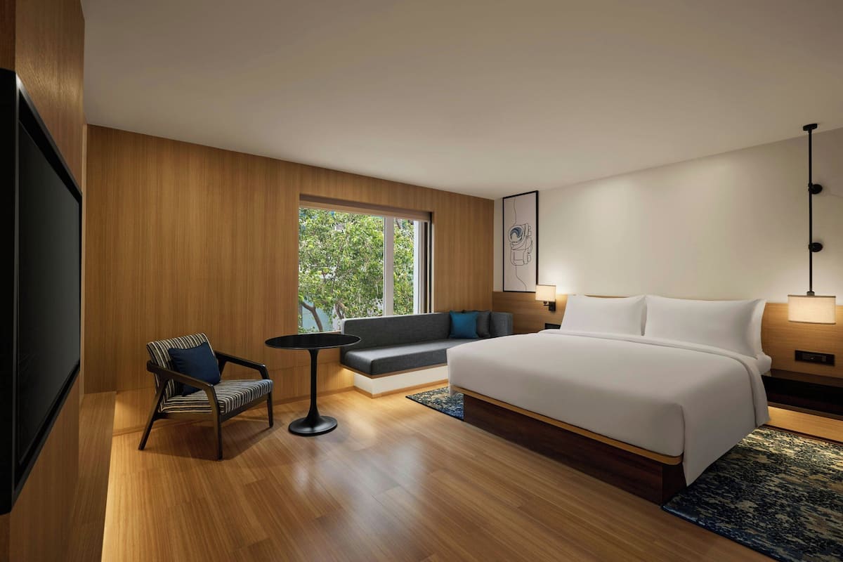 Phòng Premium, 1 giường cỡ king và sofa giường, không hút thuốc (City View) | Truy cập Internet không dây miễn phí