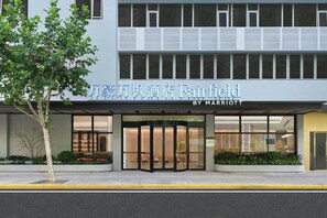 Udsigt fra overnatningsstedet