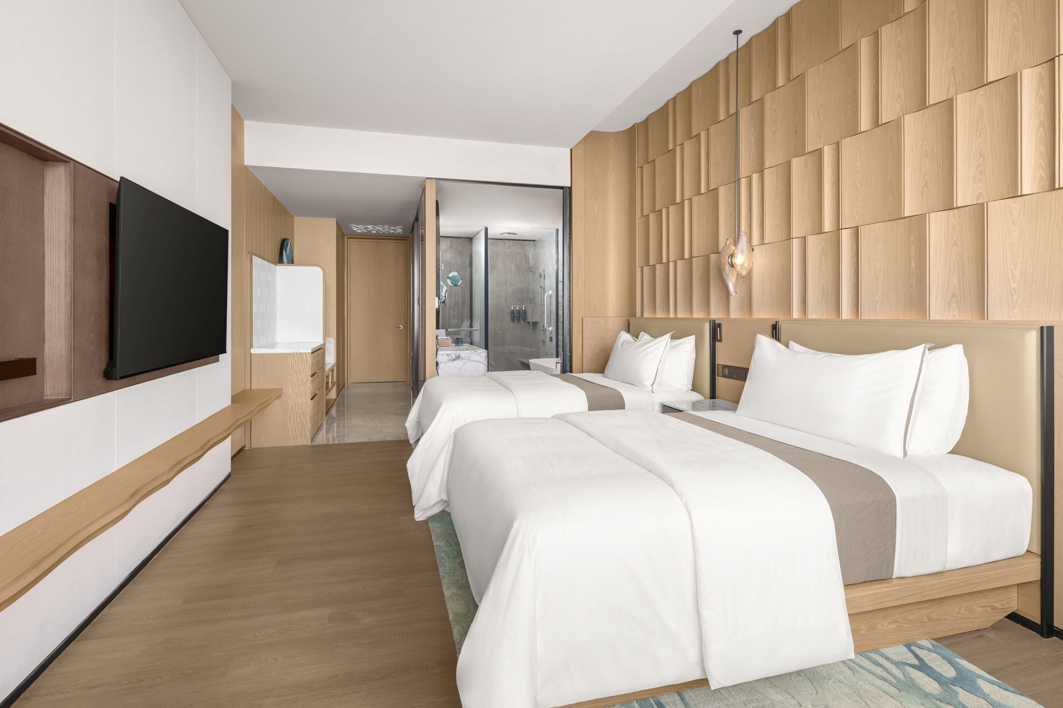 Blackout curtains, rollaway beds, free WiFi, bed sheets