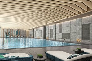 Una piscina techada