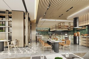 2 restaurantes; se sirve desayuno y almuerzo