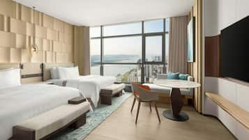 Club Room, 2 Single Beds, River View