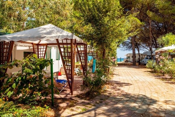 Enceinte de l’hébergement