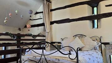 Iron/ironing board, travel crib, free WiFi, bed sheets