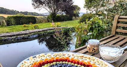 The Warm Hearth | 15 Acre Estate-3 Hot tubs-3 Homes-Woodland & Rolling Views