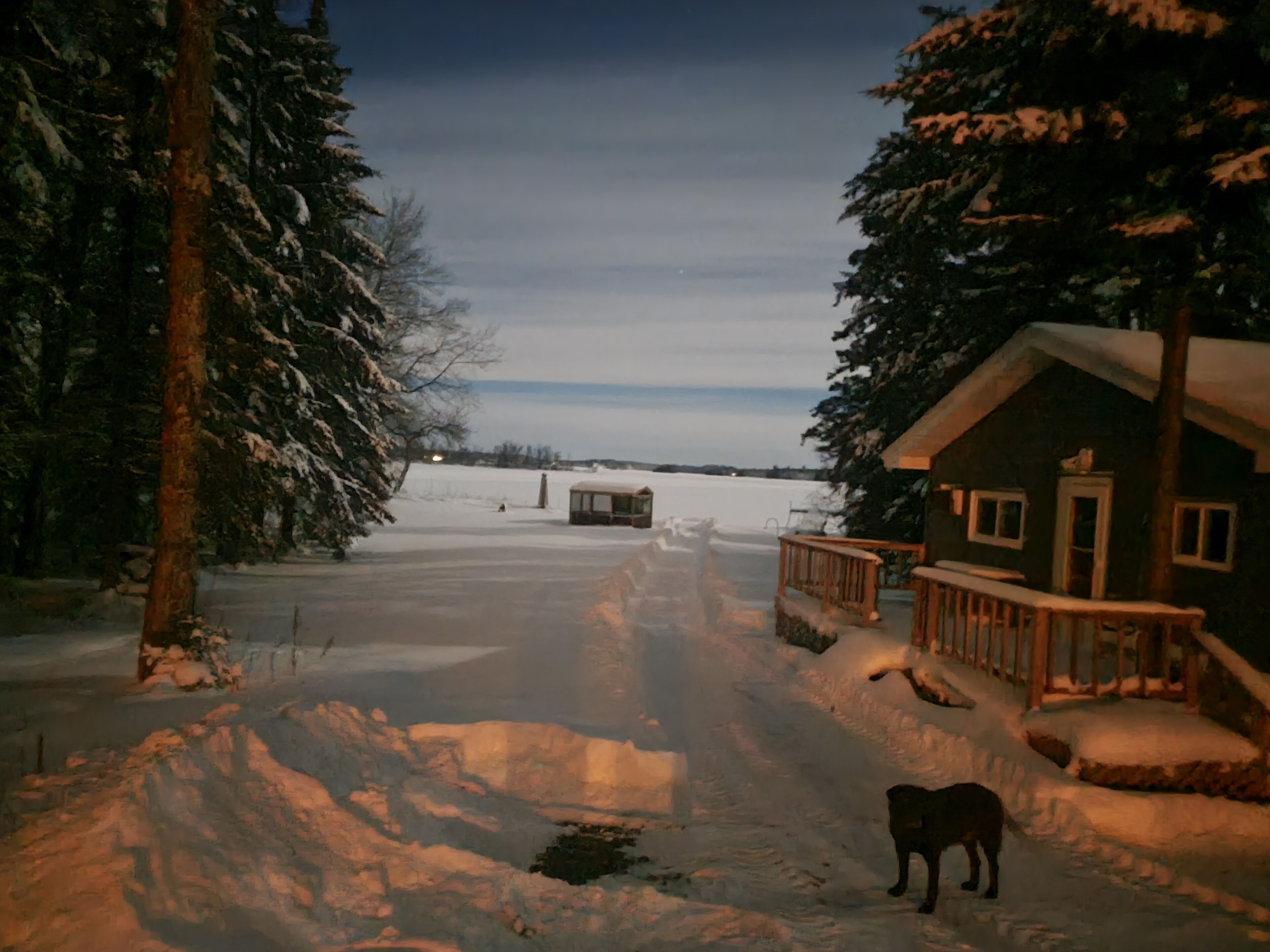 Enceinte de l’hébergement