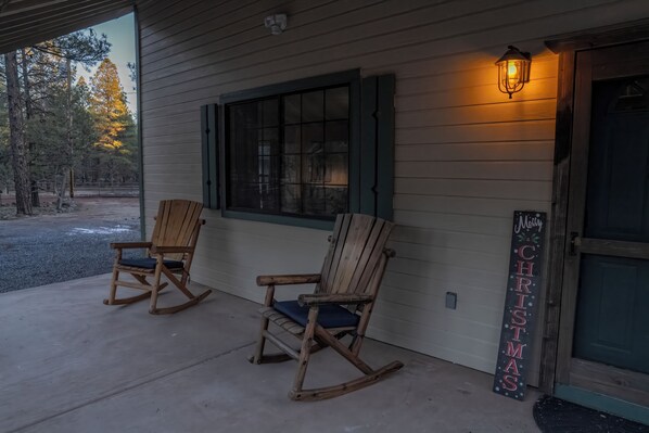 Terrace/patio - Stoneman Cabin Peaceful Retreat (Williams)