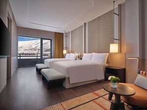 Premium Suite, 2 Queen Beds | Down duvets, memory-foam beds, minibar, in-room safe - Conrad Altay Hemu (Burqin)