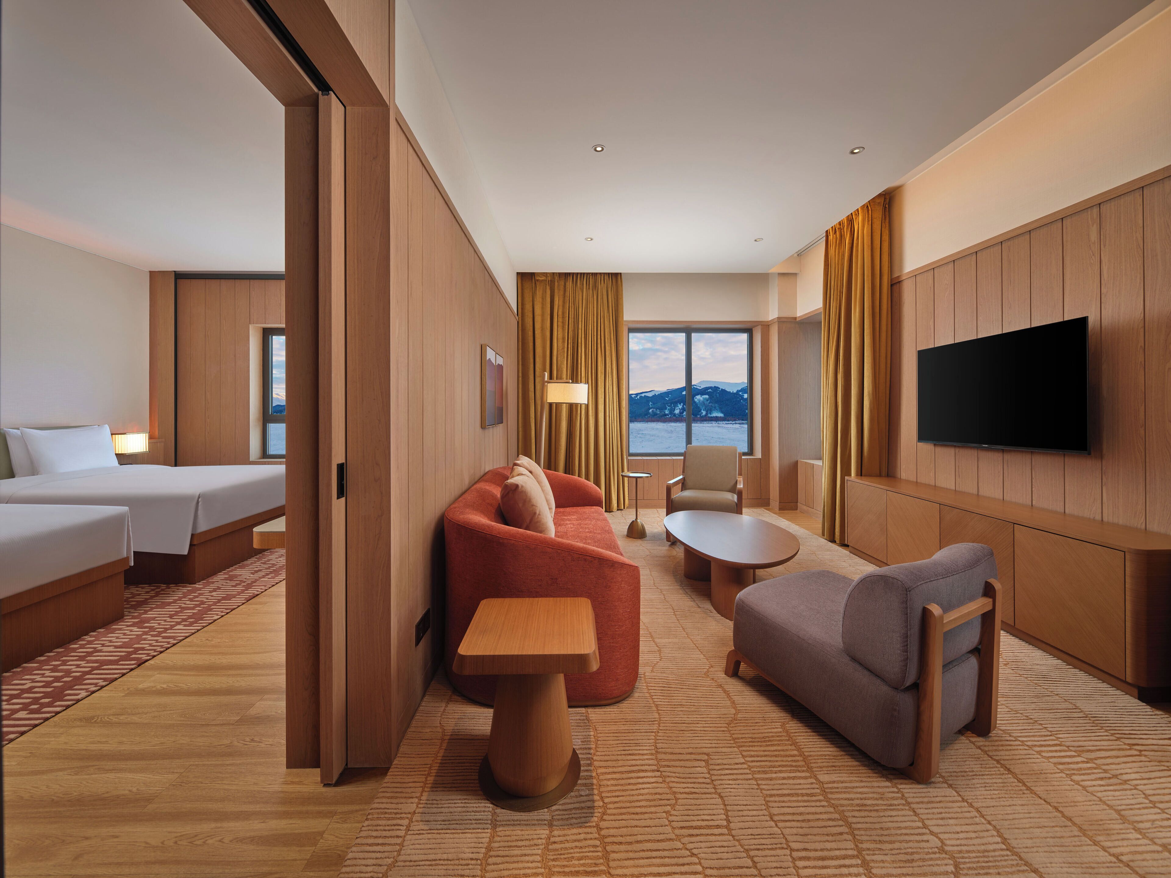 Executive Room, 2 Double Beds (Deluxe) | Down comforters, memory foam beds, minibar, in-room safe