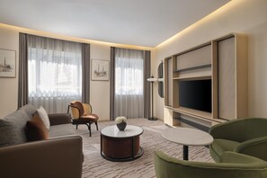 Living area - Diyar Ajwa, Tapestry Collection By Hilton (Madinah)