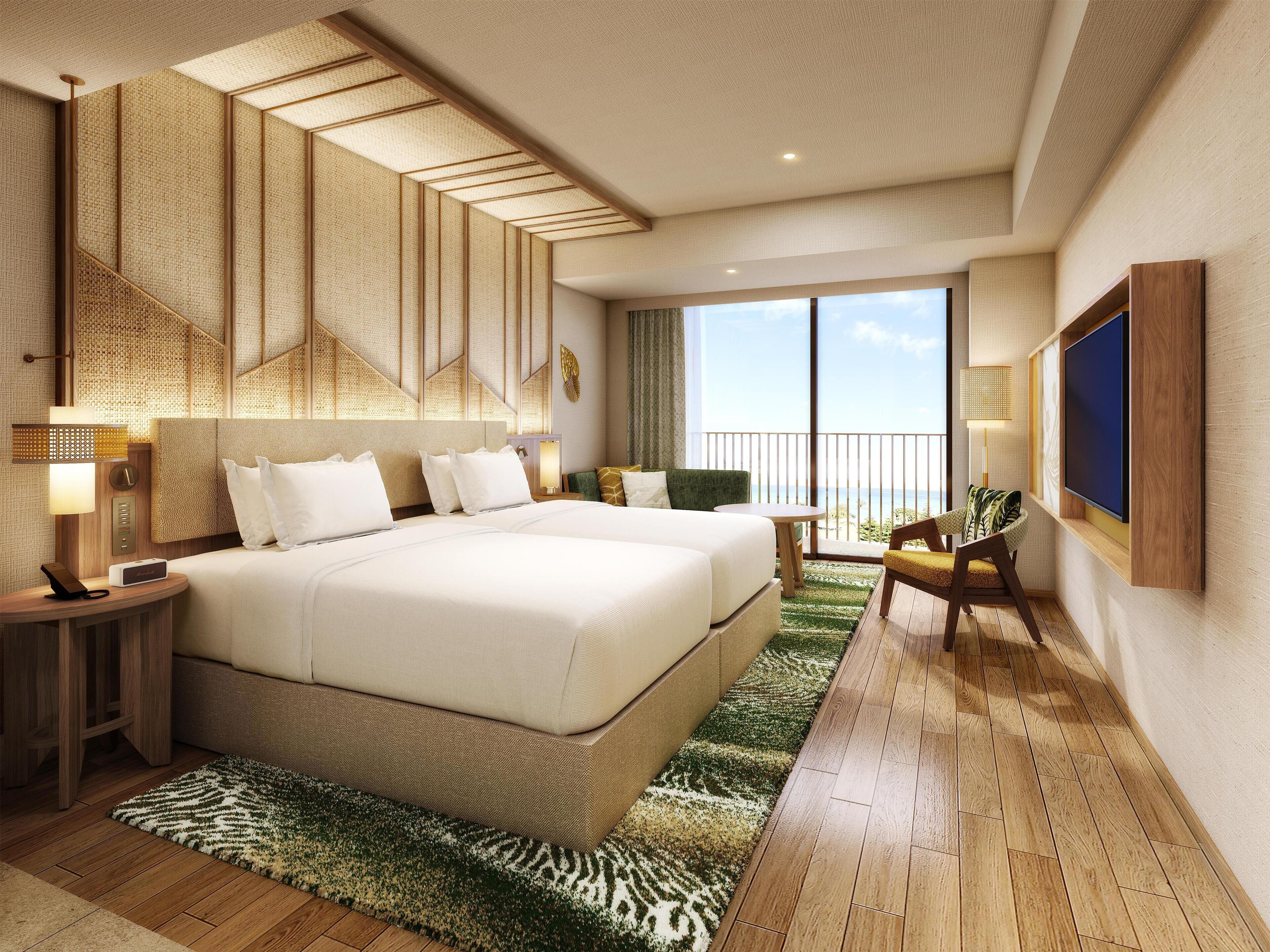 Minibar, in-room safe, desk, blackout drapes