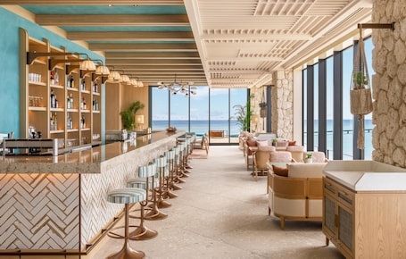Rooftop bar, ocean views, open daily. Canopy By Hilton Okinawa Miyako Island Resort