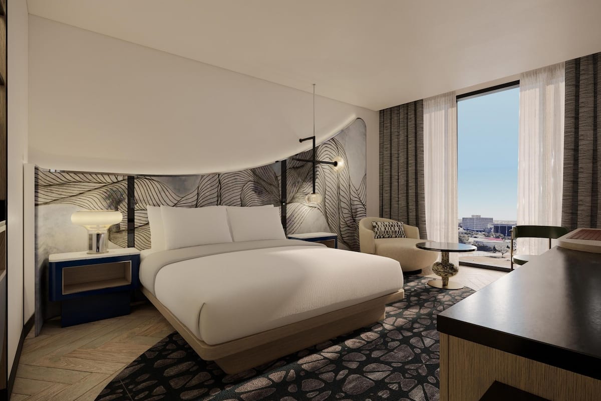 이집트산 면 시트, 고급 침구, 필로우탑 침대, 객실 내 금고