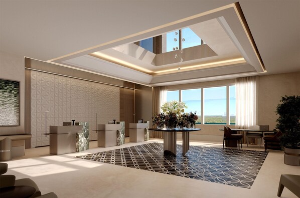 منطقة الاستقبال