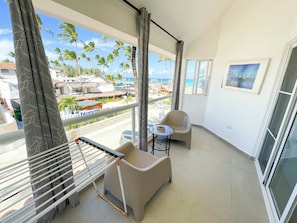 Apartment, 1 Bedroom, Sea View | Balcony - BAVARO SEASIDE Villas BEACH HOTEL & SPA (Punta Cana)