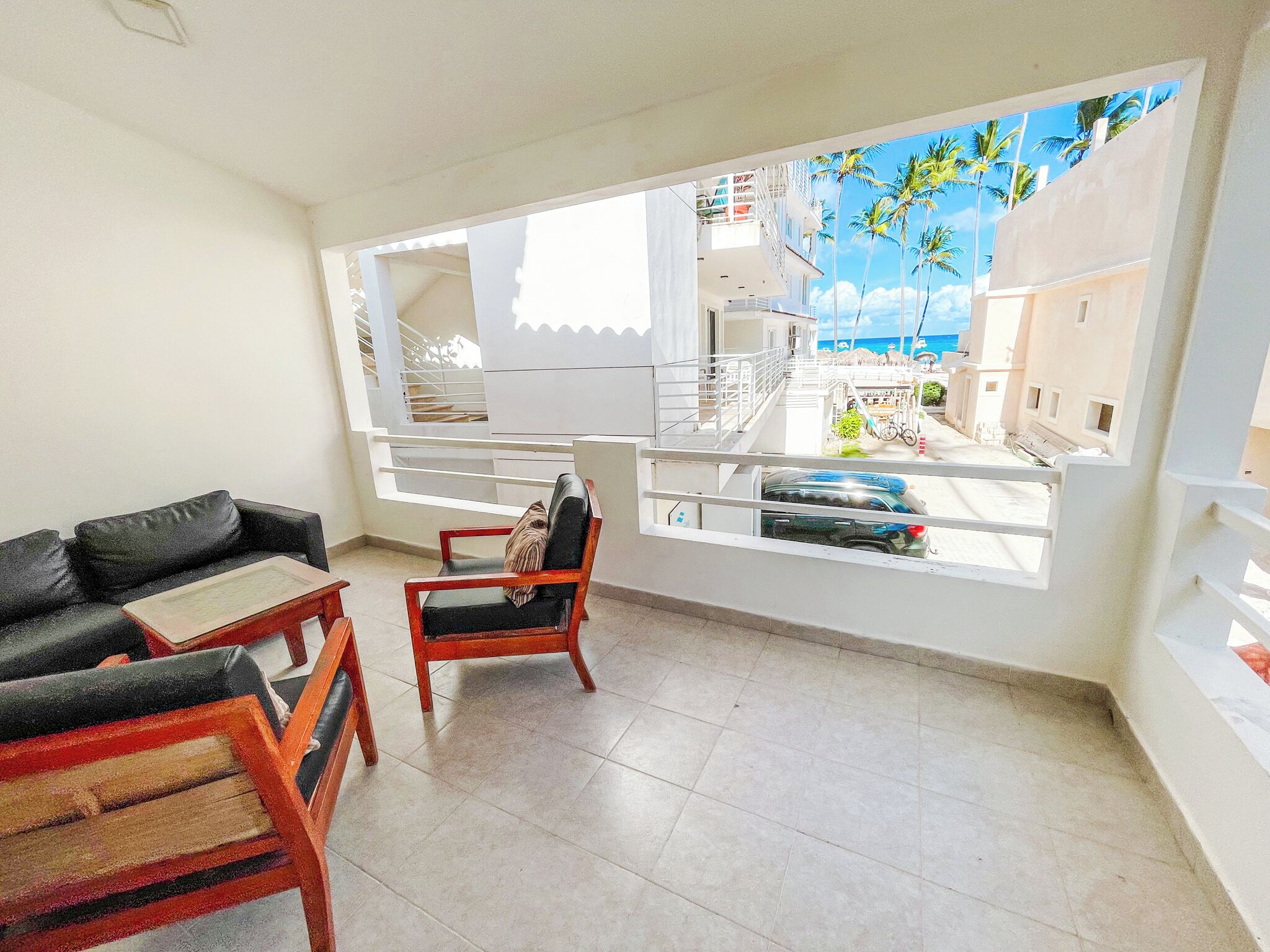 Apartment, Balkon, Meerblick | Terrasse/Patio