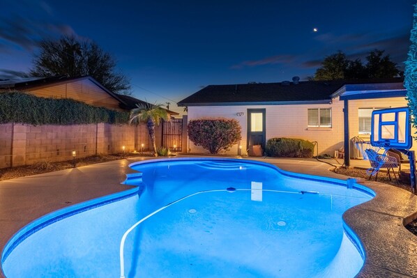 Außenpool, beheizter Pool