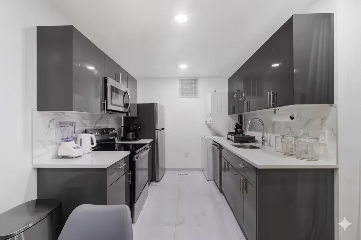 微波炉、烤箱、炉灶、洗碗机