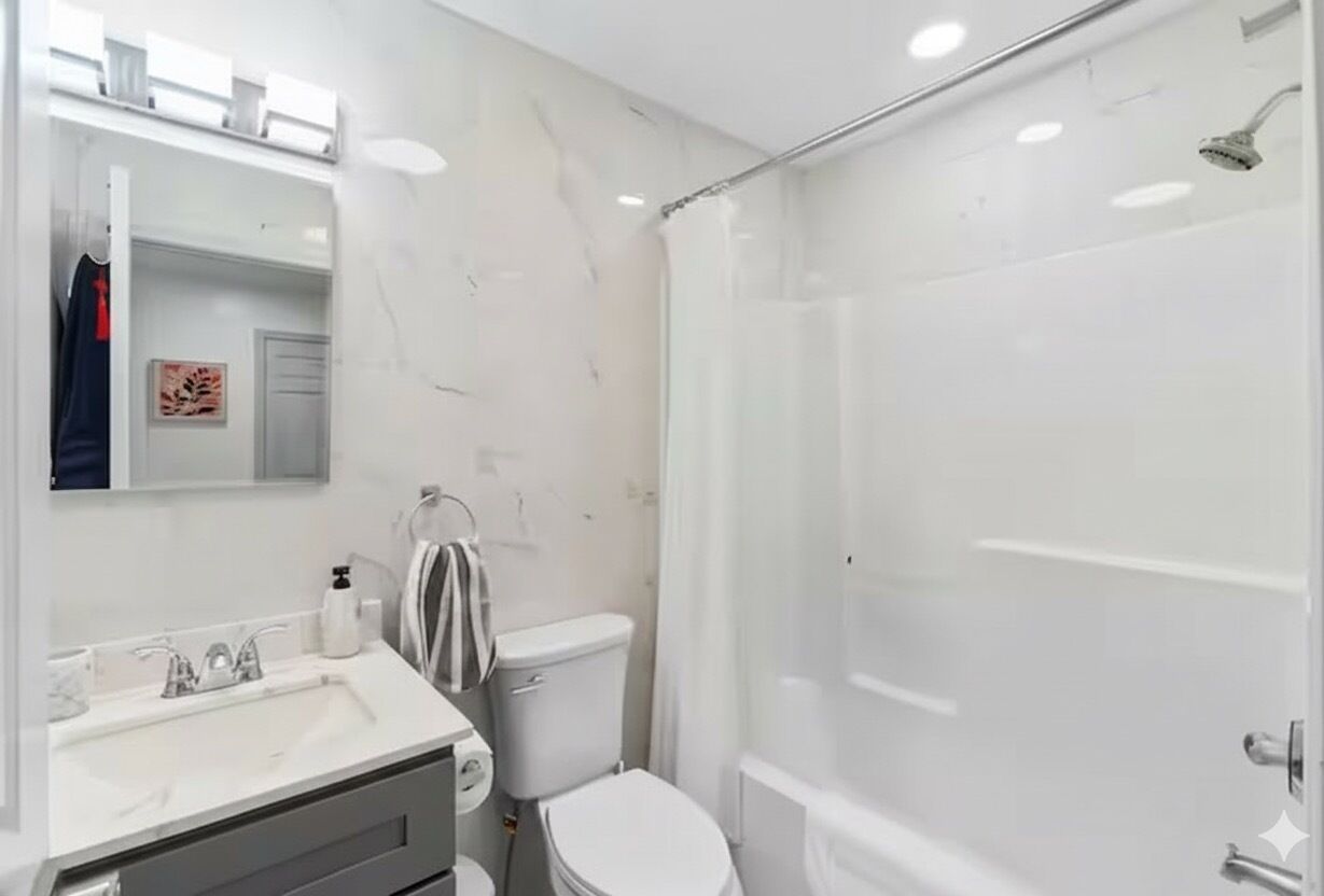 Handtücher, Seife, Toilettenpapier