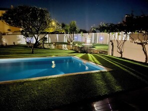 Alberca al aire libre 