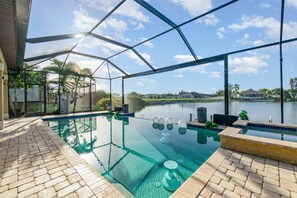 Una piscina climatizada