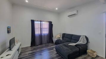 Smart TV, DVD player, books