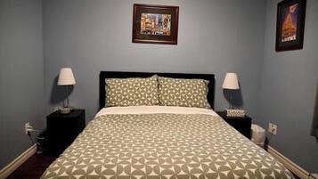 1 chambre, fer et planche à repasser, Wi-Fi gratuit, draps fournis