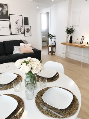 Comfort-lejlighed - ikke-ryger - køkken | Opholdsområde