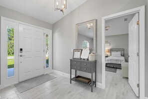 4 bedrooms, iron/ironing board, travel cot, free WiFi