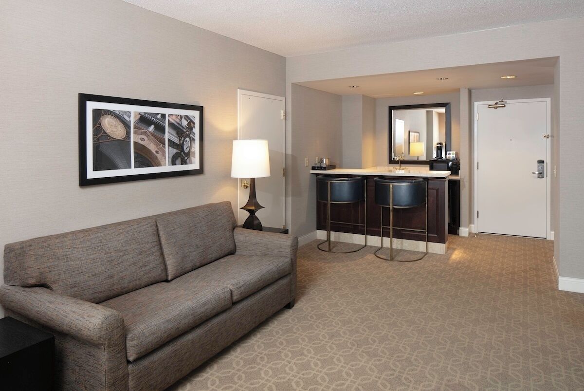 Suíte standard | Área de estar