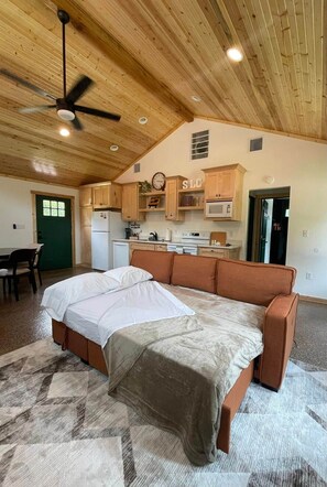 WiFi, bed sheets - 4 Cabin Retreat Sleeps 12 with Hot Tubs and Firepit (Cherokee County)