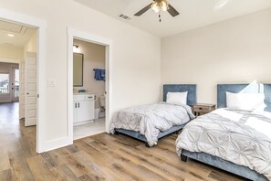 3 habitaciones, wifi gratis y ropa de cama 
