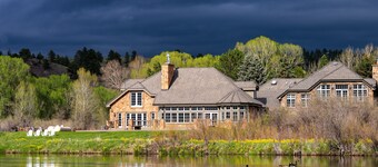 Luxury Lodge + Chef & Housekeeper, Full Service. All food, beer, wine, & spirits