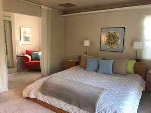 1 chambre, fer et planche à repasser, Wi-Fi, literie fournie