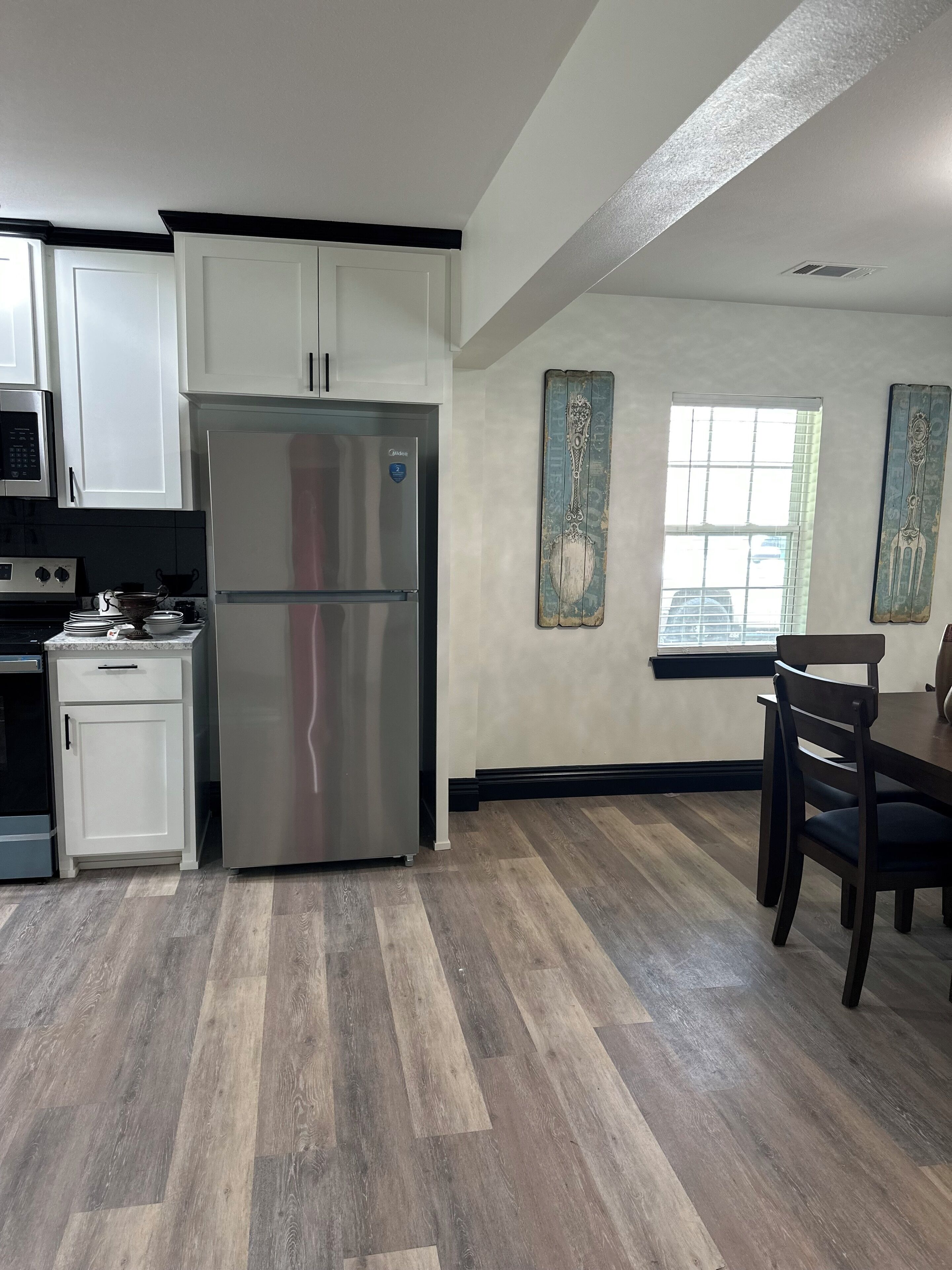 Microwave, oven, stovetop