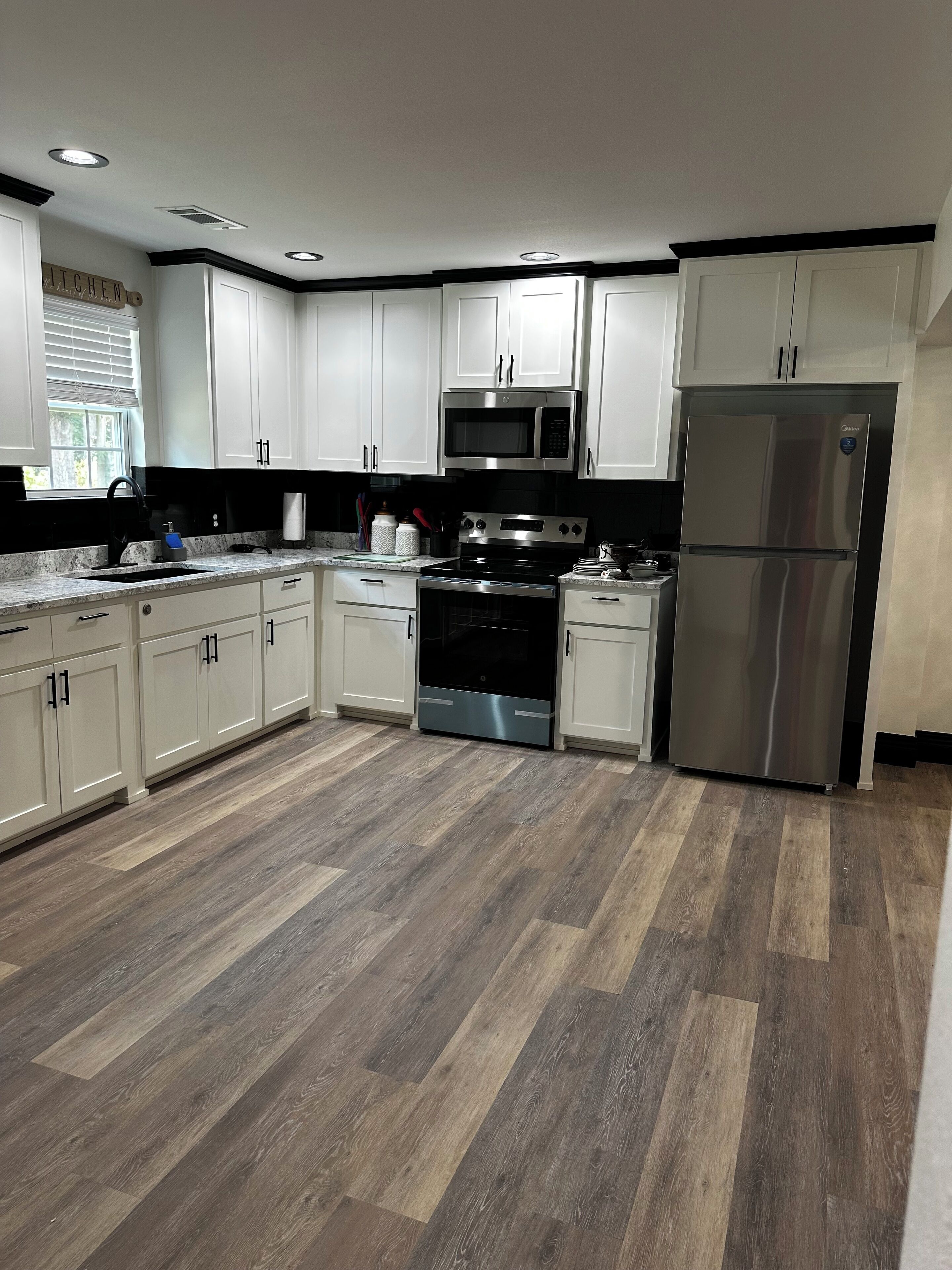 Micro-ondas, fogão, cooktop