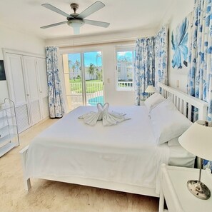 3 bedrooms, in-room safe, iron/ironing board, travel crib