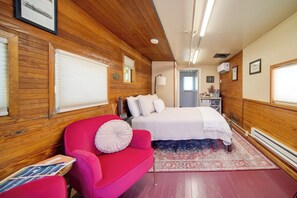 Interior - 'red NY Central,' Converted Railcar in Dubois! (DuBois)