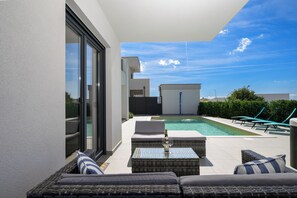 Piscine chauffée