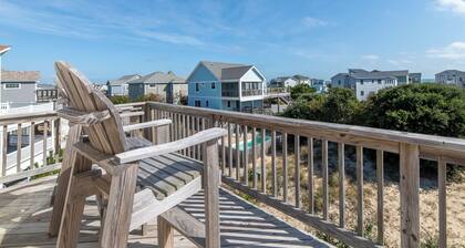 Sea Time - Corolla, Ocean Sands, Oceanside Retreat, 280 Yds to Beach, Close to Golf and Shopping