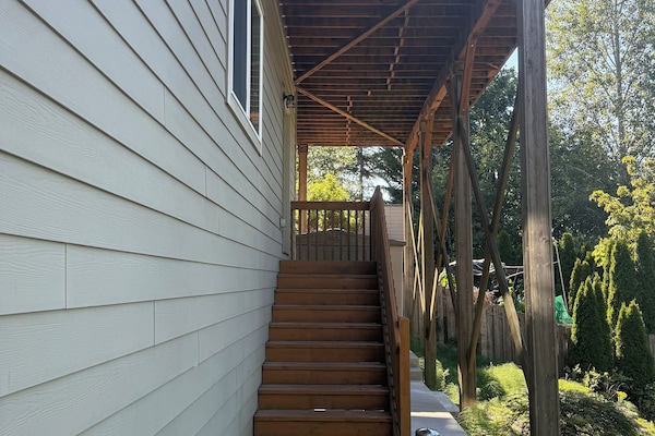 Overnattingsstedets uteområder